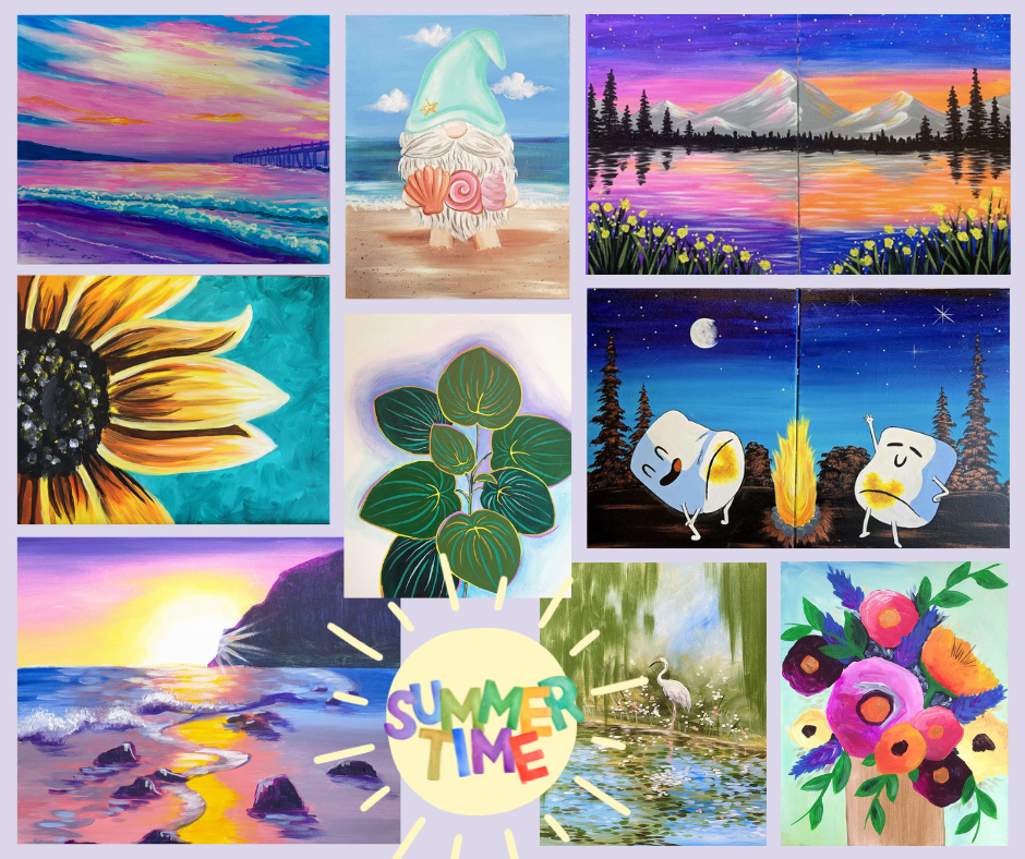 Paint Your Way Into Summer