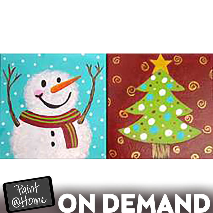 Mini - Snowman and Christmas Tree
