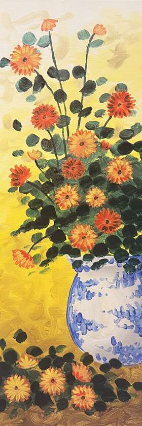 Monet's Dahlias