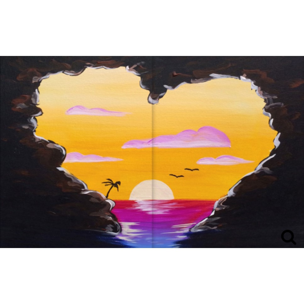 IN STUDIO CLASS ❤🎨😍 Date Night Option Book Together and $ave! Space limited