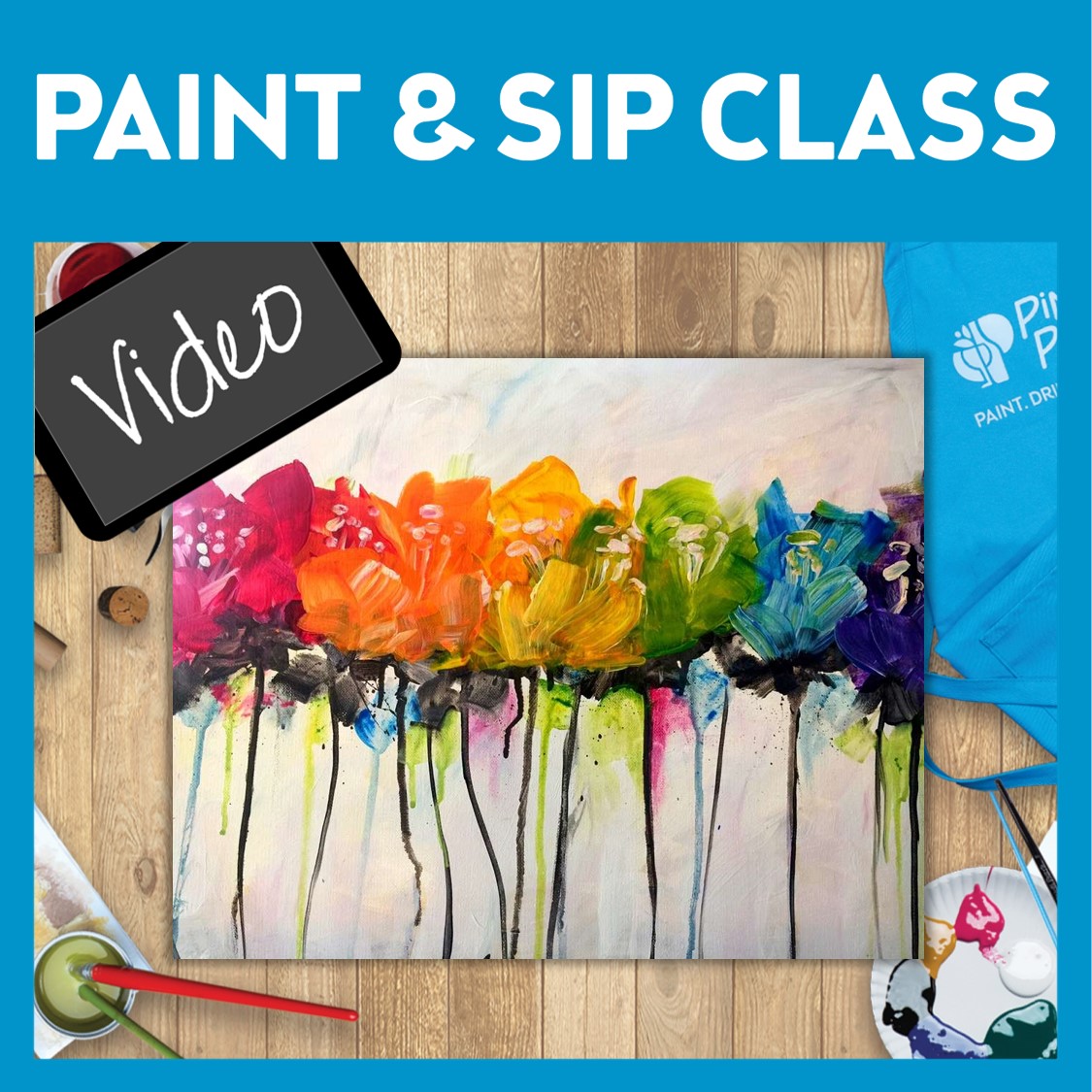 Paint and Sip Video