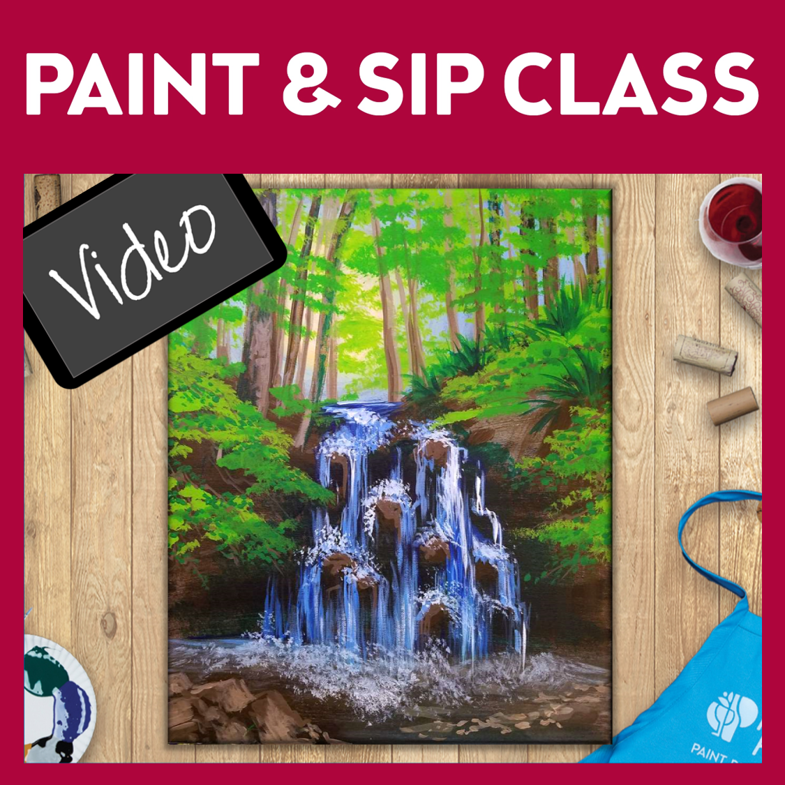 Paint and Sip Video