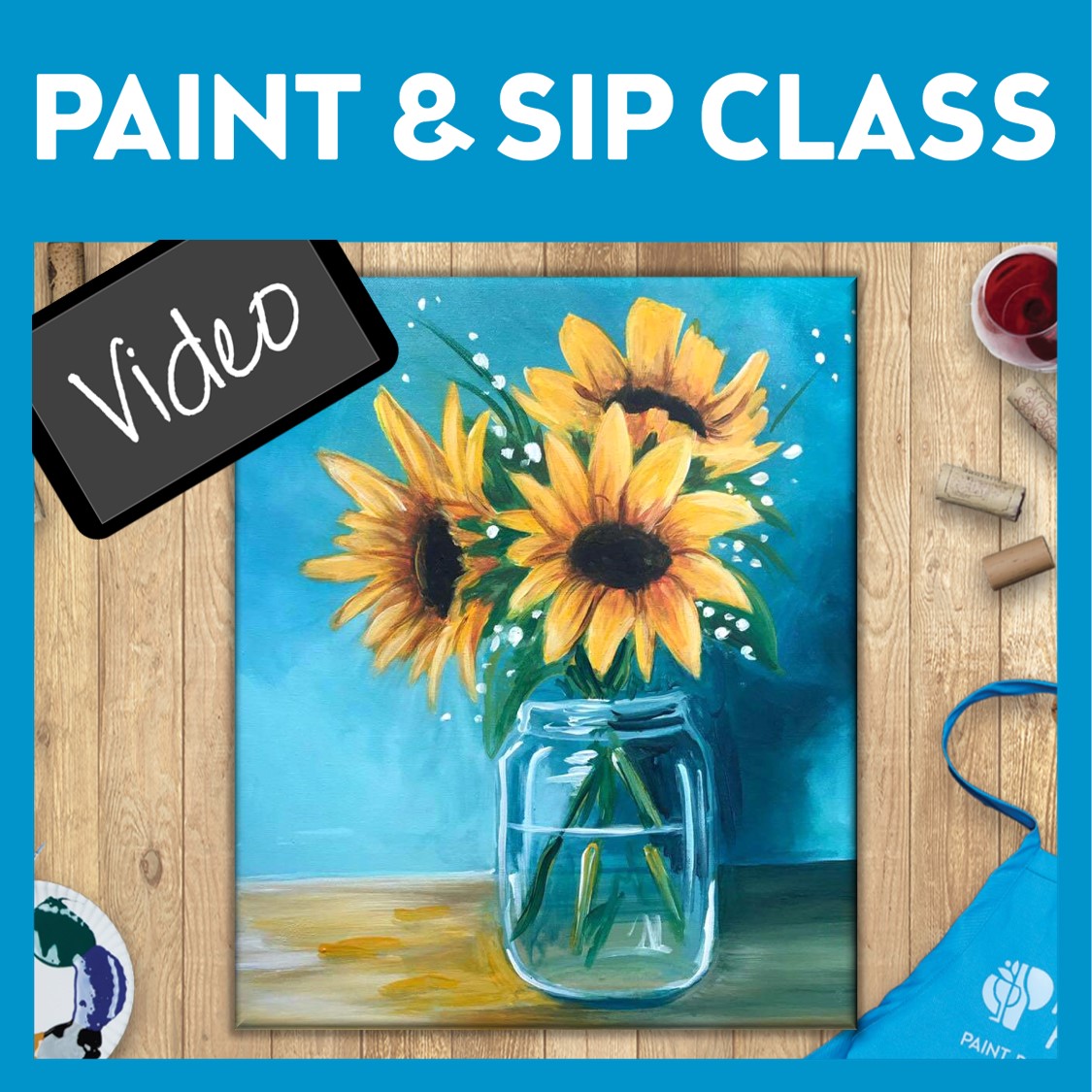 Paint and Sip Video