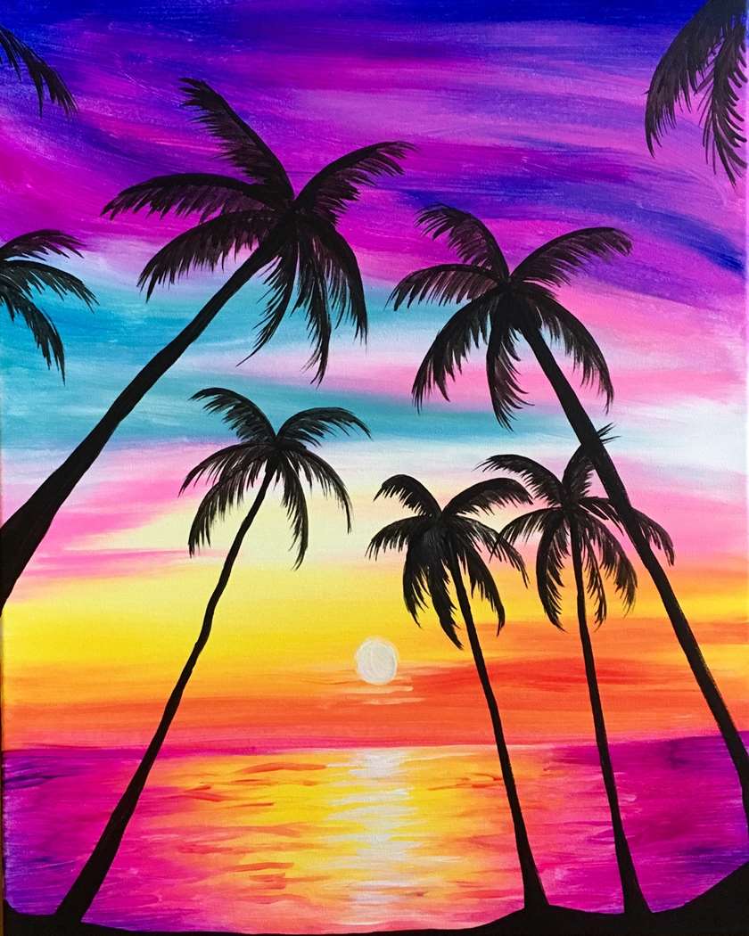 One Canvas or Two! Make it a Date Night ❤🎨😍 Doors Open at 7:15pm! One Canvas per Painter