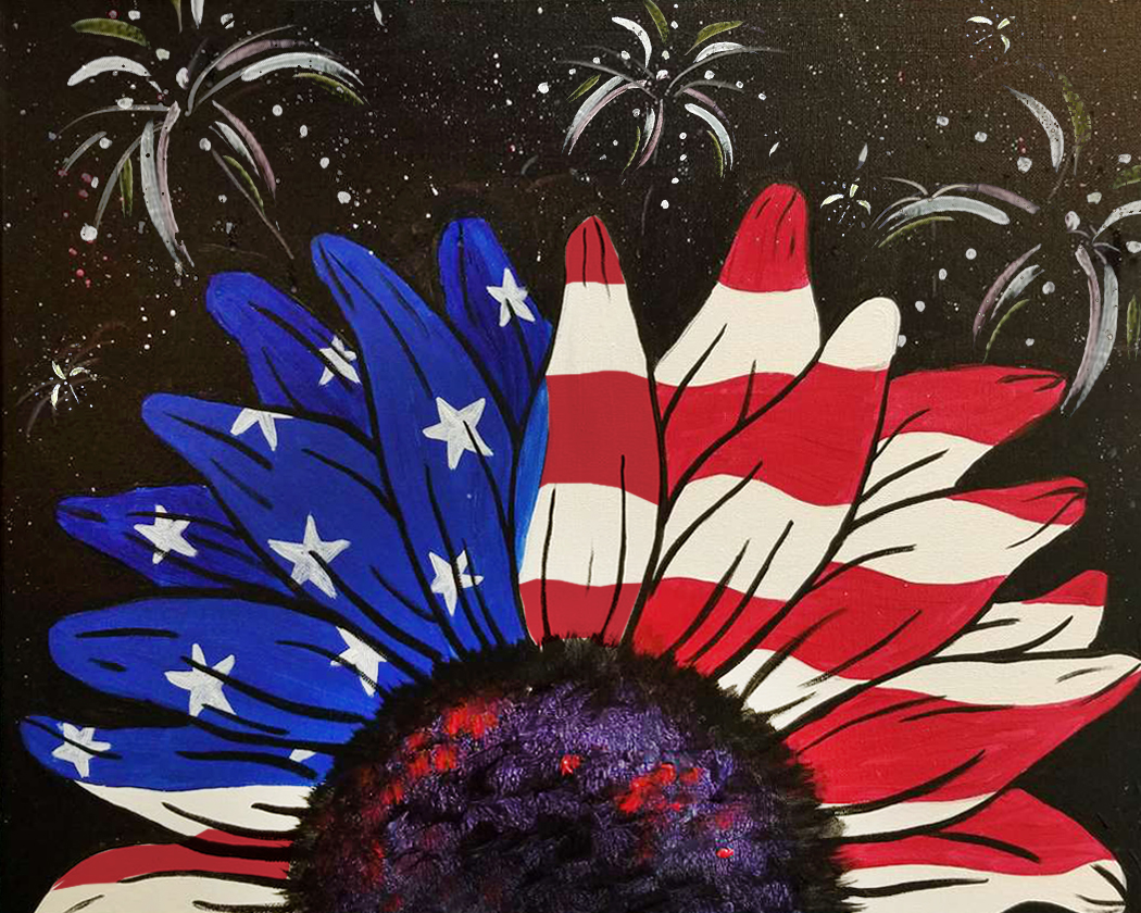 Star Spangled Sunflower 