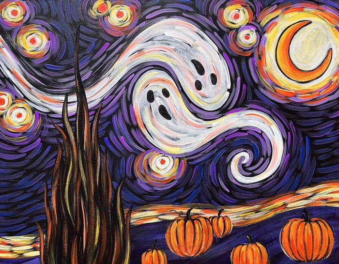 Van Gogh’s Starry Night - Halloween II