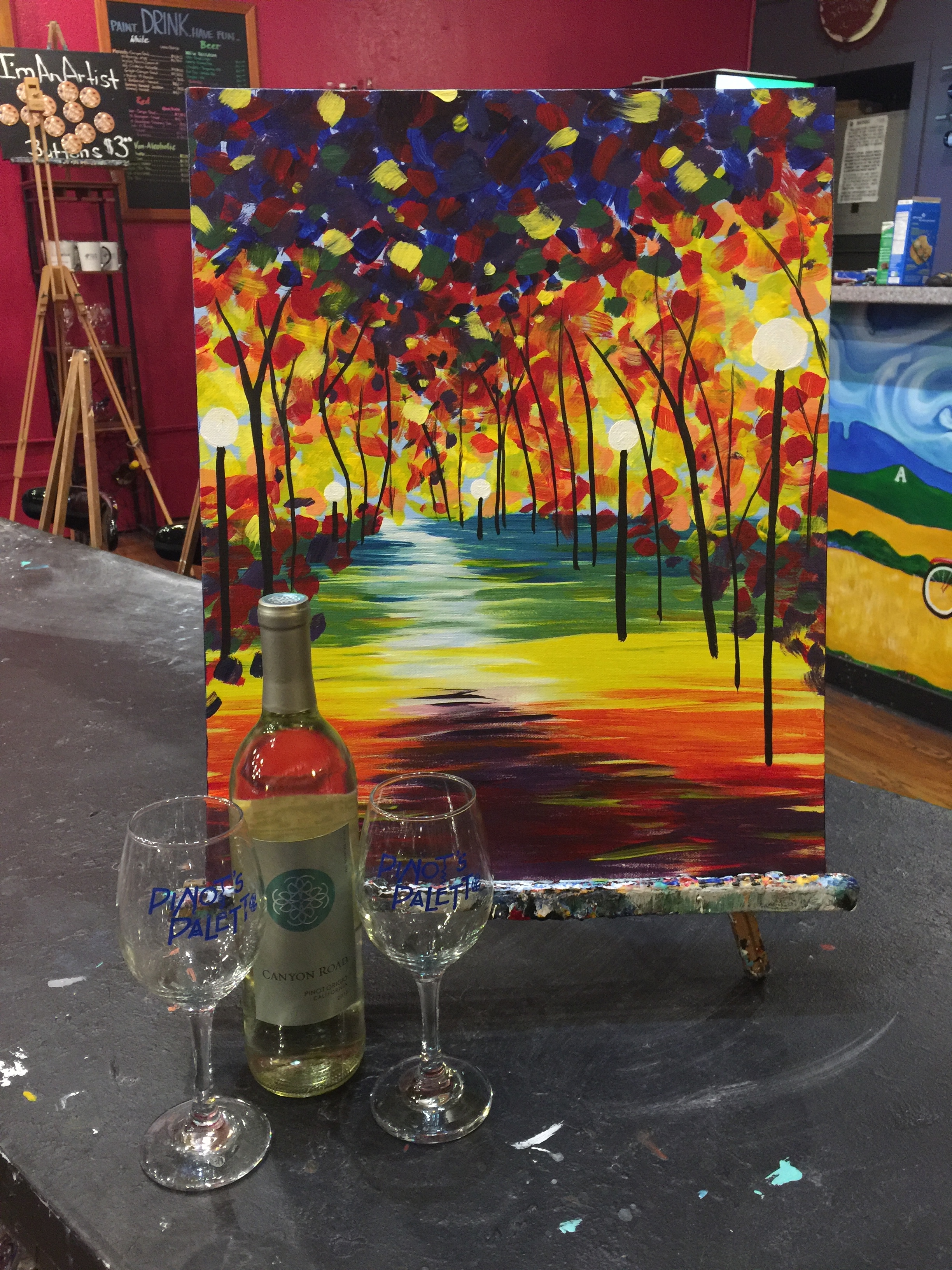 Plan a Staycation Paint Night for Two!