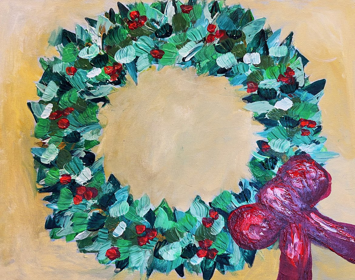 Local Artist, Tina Lilly, will teach one of her original Christmas paintings!!