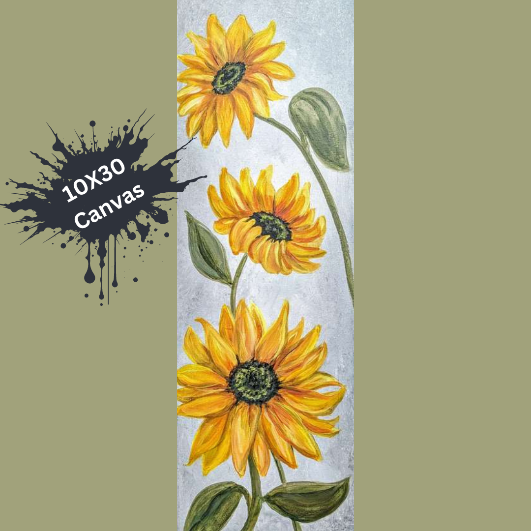 Sunflower Trio