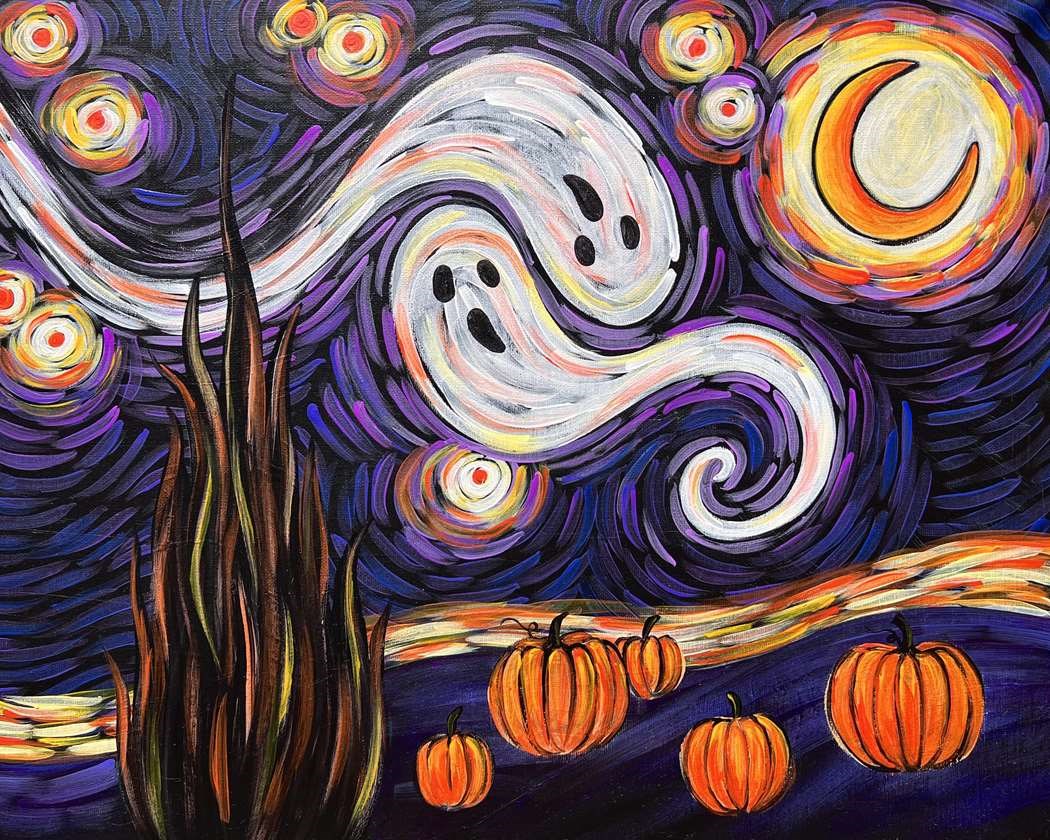 Van Gogh’s Starry Night - Halloween II