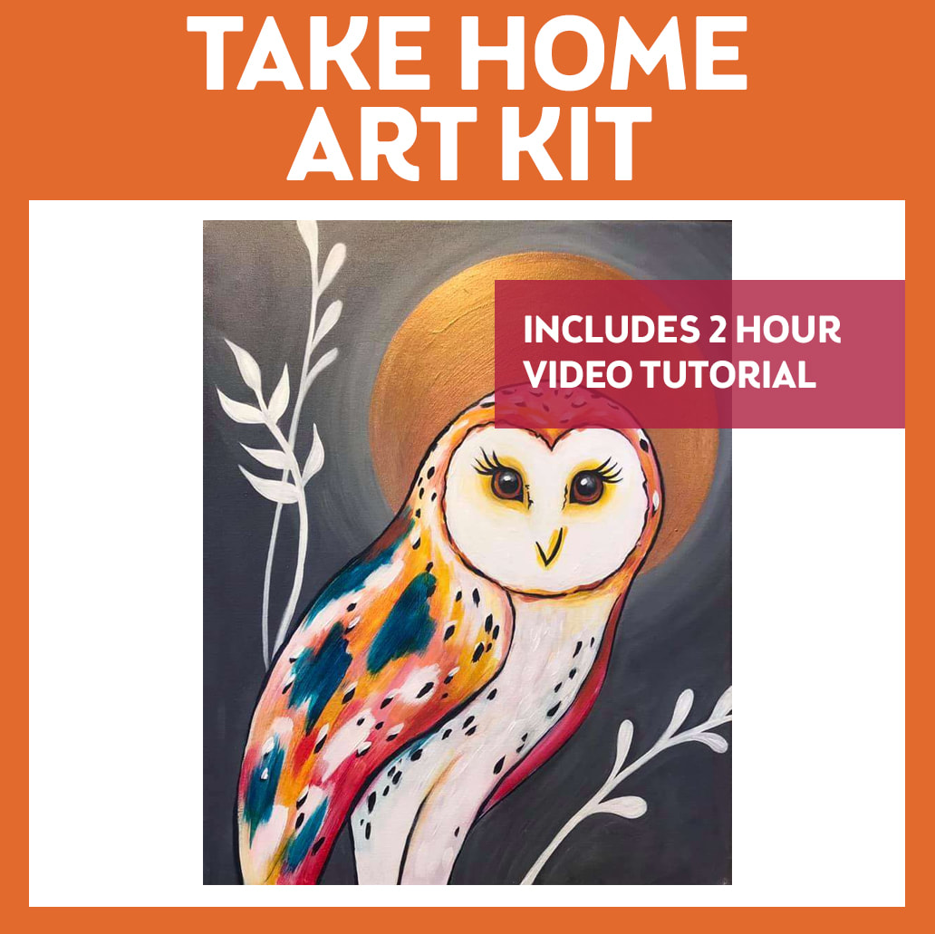 TAKE HOME ART KIT WITH VIDEO TUTORIAL
