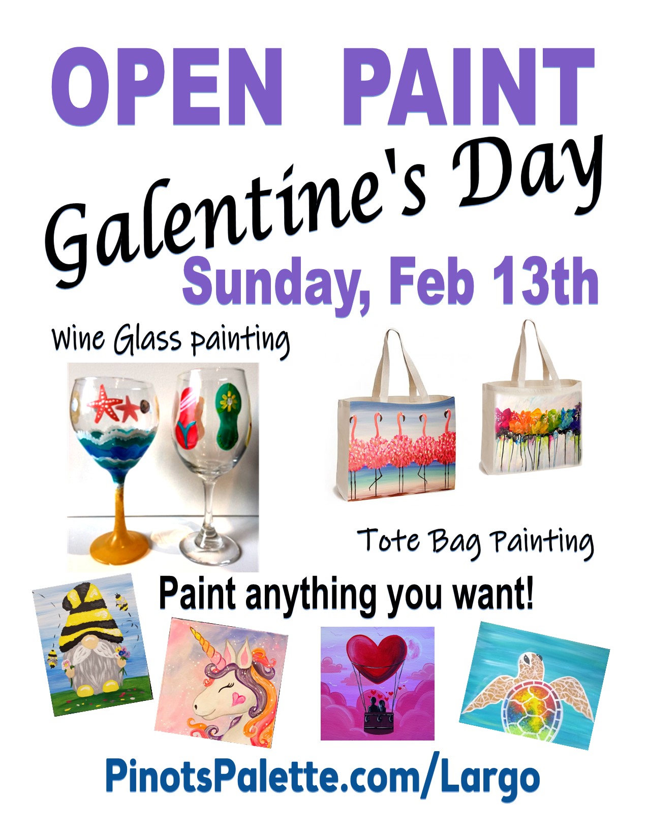 Open Studio at Pinot's Palette