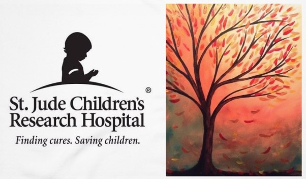 Painting it Forward for St. Jude's Children's Research Hospital