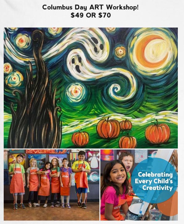 Columbus Day ART Camp