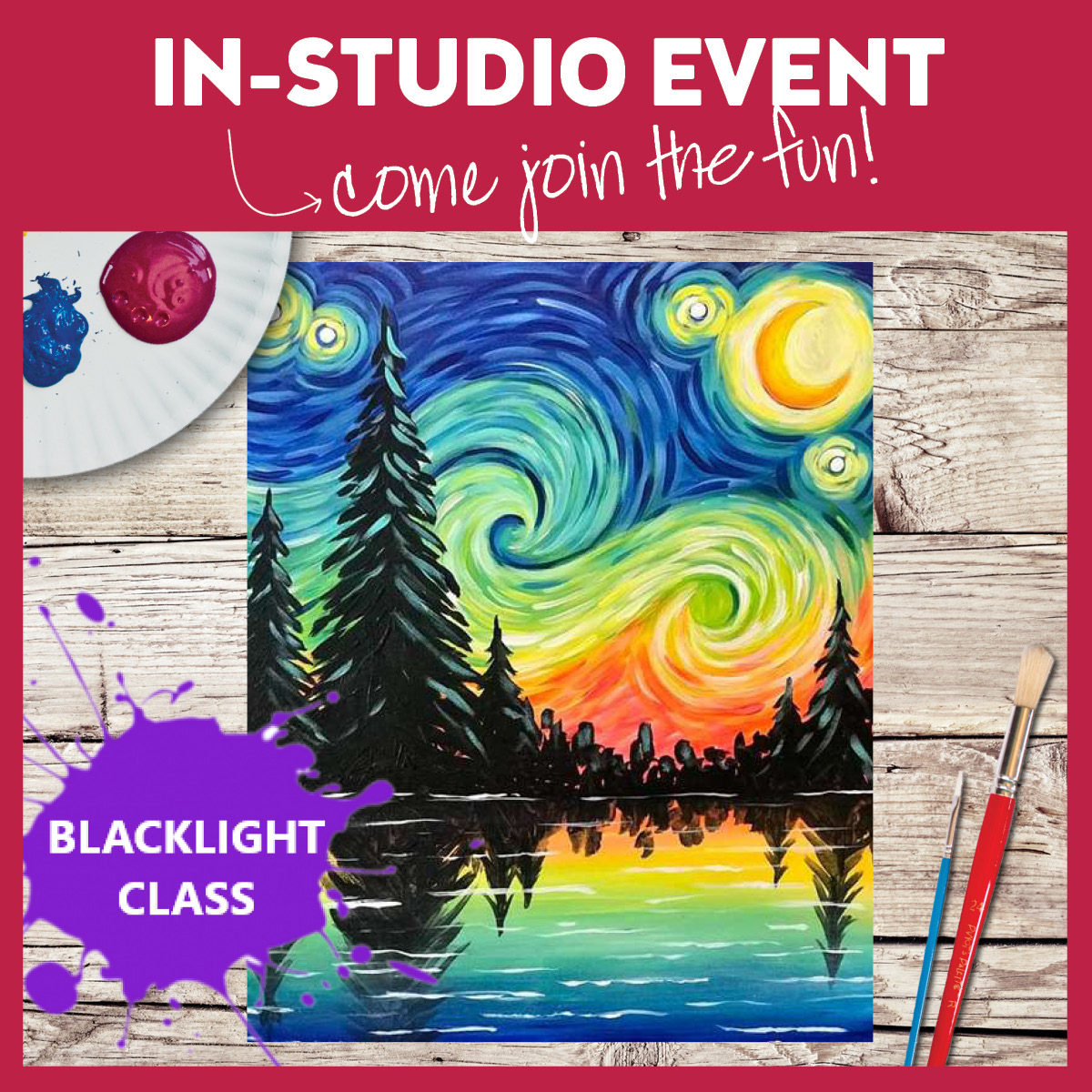 August Canvas Paint Night Class: Fall Pumpkin – Froglevel Studios