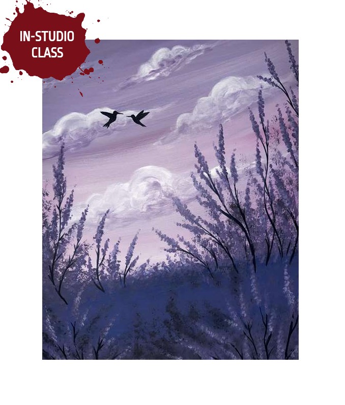 Lavender Love Birds