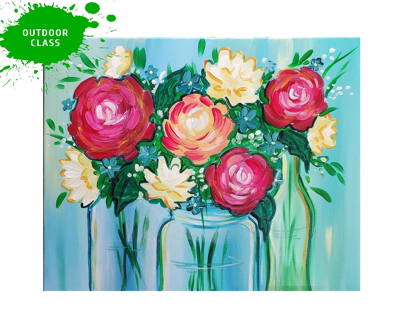 Mason Jar Bouquet