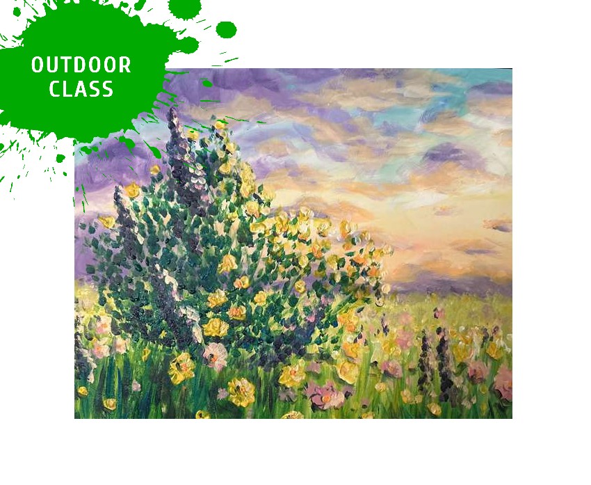 Monet Inspired Wildflowers