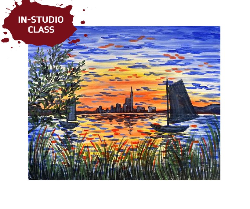 Monet's Sunset Seine