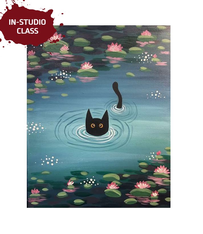 Monet's Water Kitty