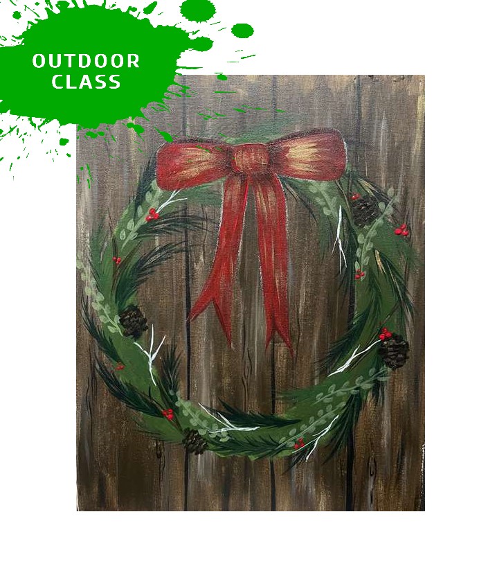 Rustic Holiday Wreath