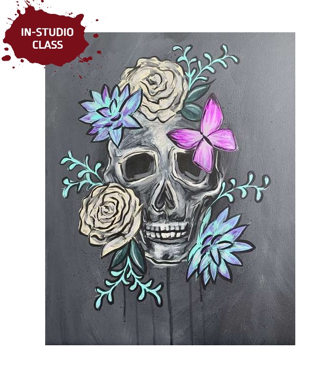 Skull in Bloom