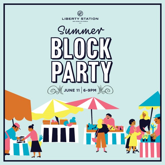 Summer Block Party at ARTS DISTRICT Liberty Station