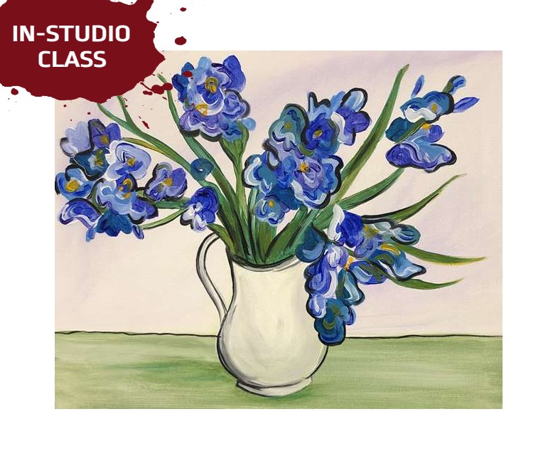 Van Gogh's Blue Irises