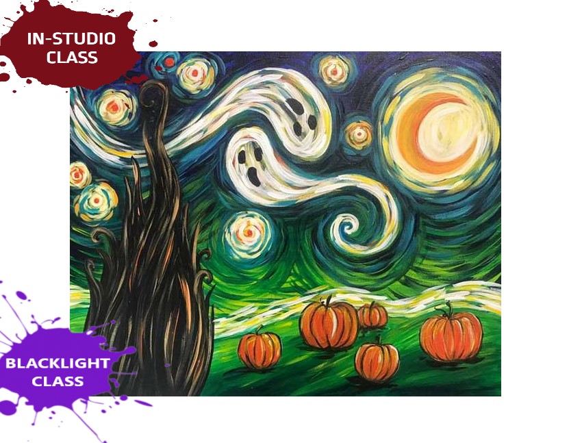 Van Gogh's Starry Night - Halloween 