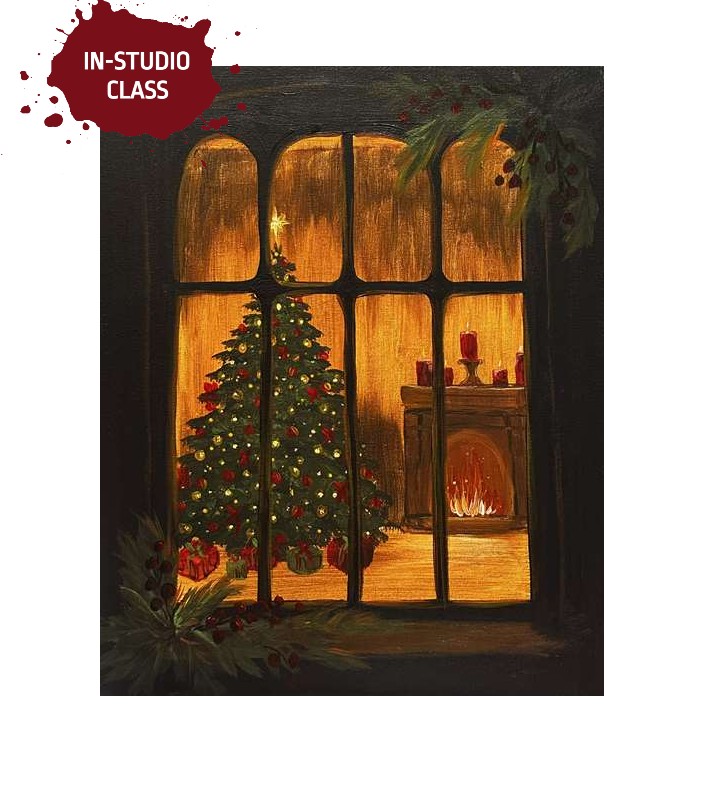 Warm Christmas Window