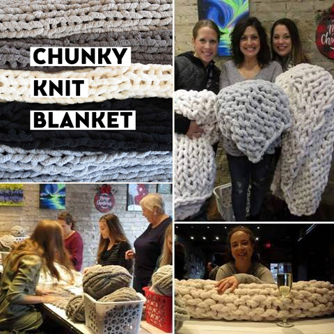 Chunky Knit Blanket