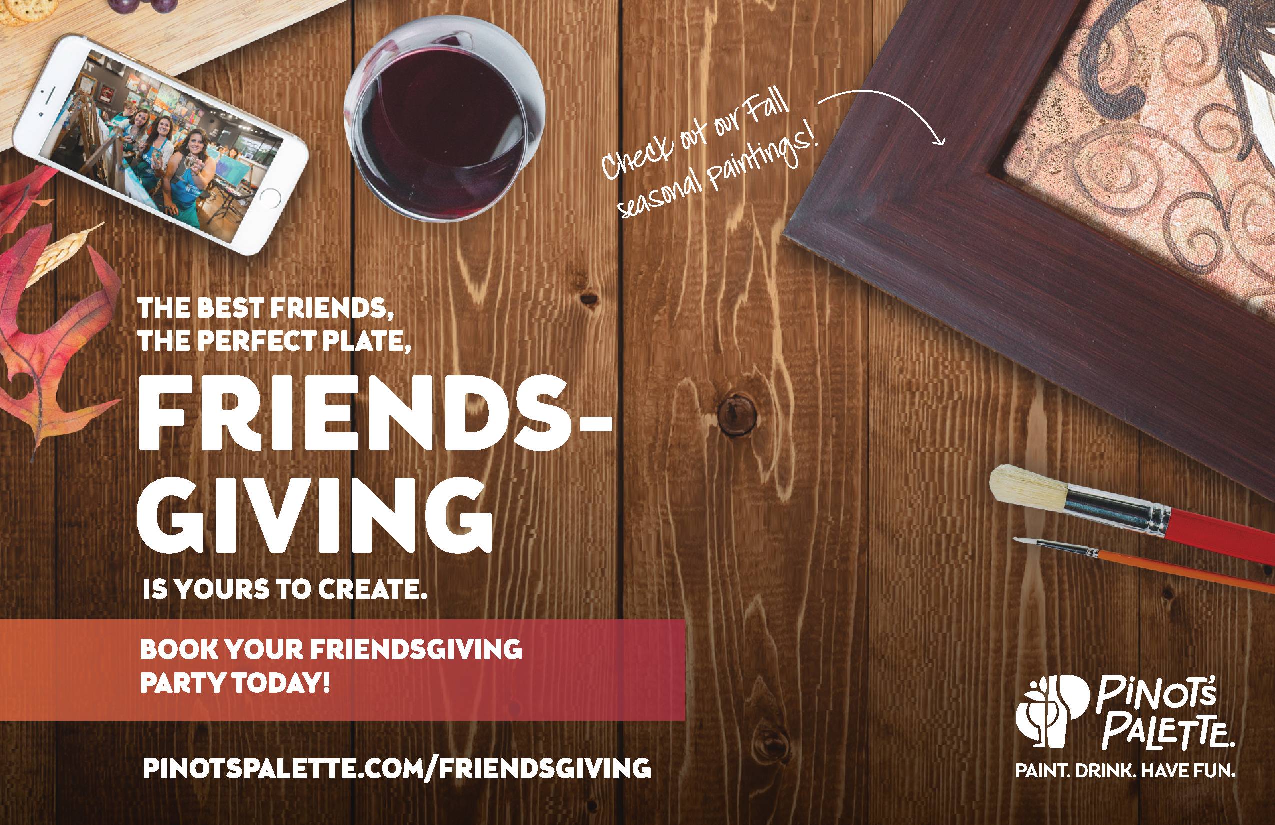 Book Your Friendsgiving Party with Us!