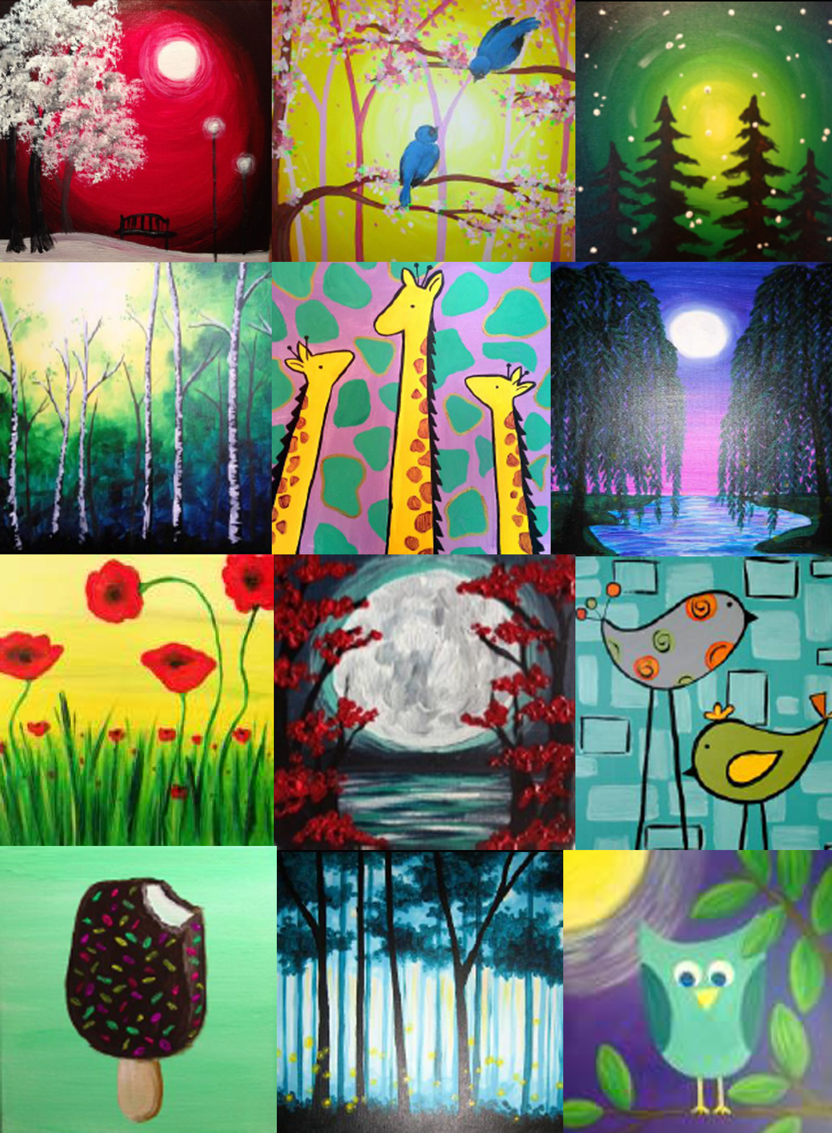 Presenting: Our 'Summer Art Series' - Fun For All Ages! - Pinot's Palette,  Things To Paint On 