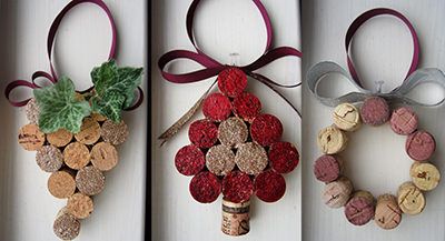 Wine Cork Holiday Crafts