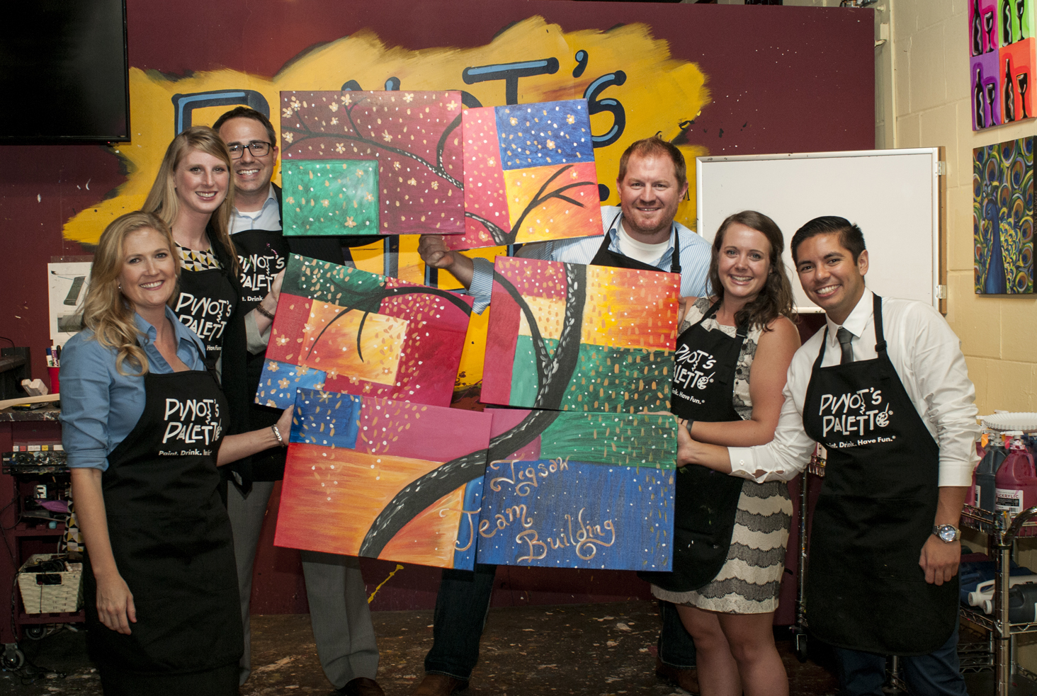 Corporate Team Building Event - Pinot's Palette