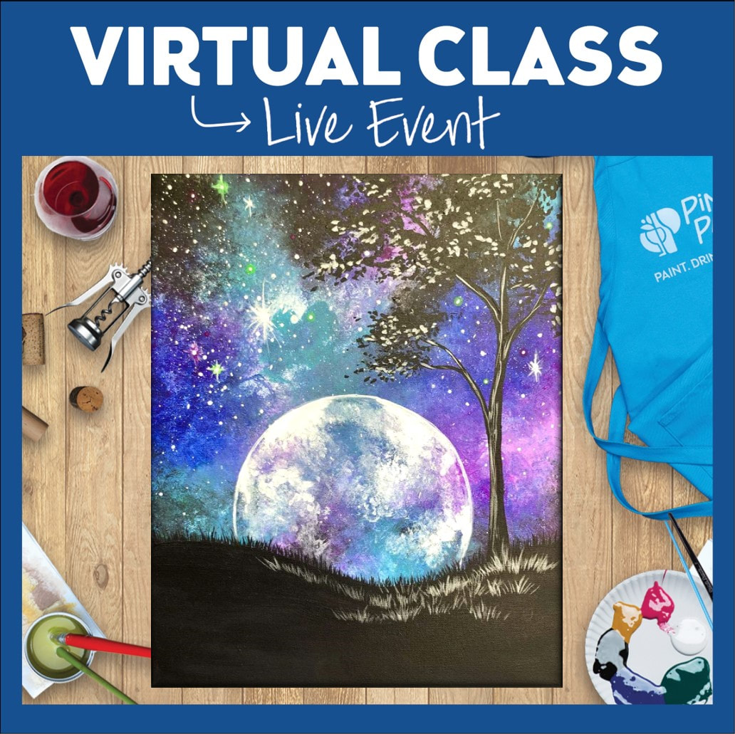 LIVE INTERACTIVE VIRTUAL CLASS - ART KIT INCLUDED (HAVE SUPPLIES? THEN IT'S ONLY $15!)