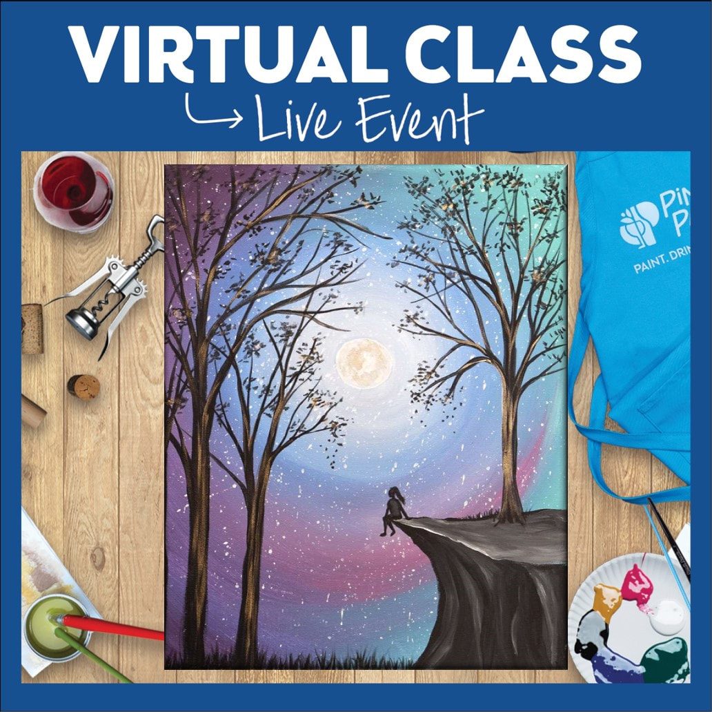 LIVE INTERACTIVE VIRTUAL CLASS - ART KIT INCLUDED (HAVE SUPPLIES? THEN IT'S ONLY $15!)