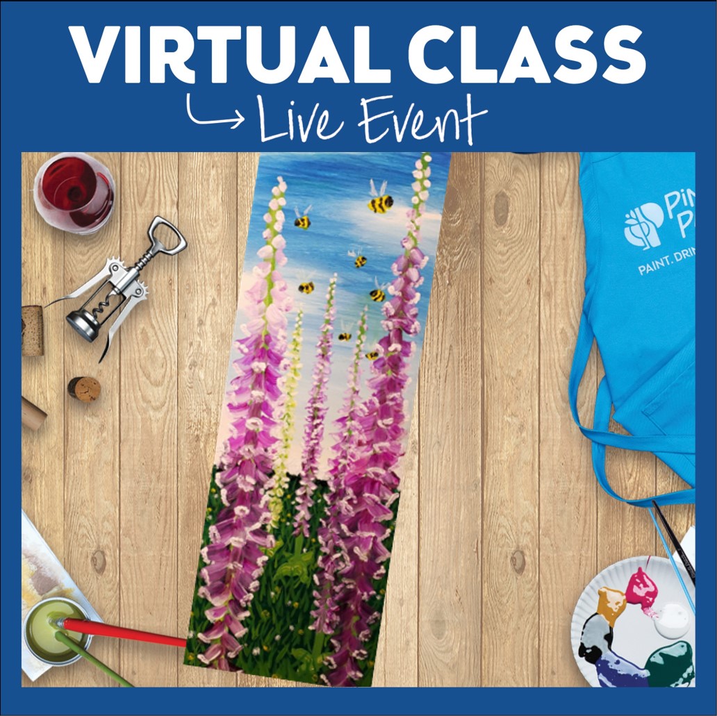 LIVE INTERACTIVE VIRTUAL CLASS - ART KIT INCLUDED (HAVE SUPPLIES? THEN IT'S ONLY $15!)