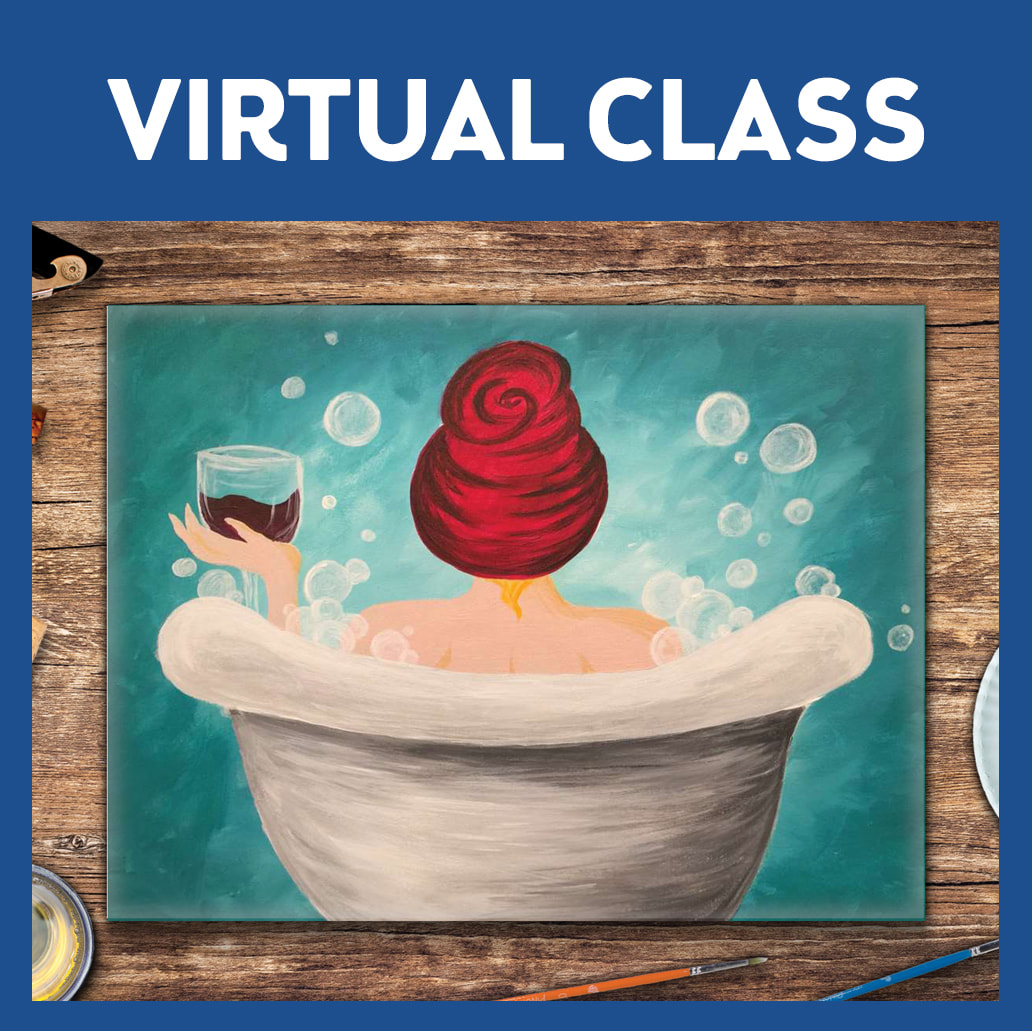 LIVE INTERACTIVE VIRTUAL CLASS - ART KIT INCLUDED (HAVE SUPPLIES? THEN IT'S ONLY $15!)