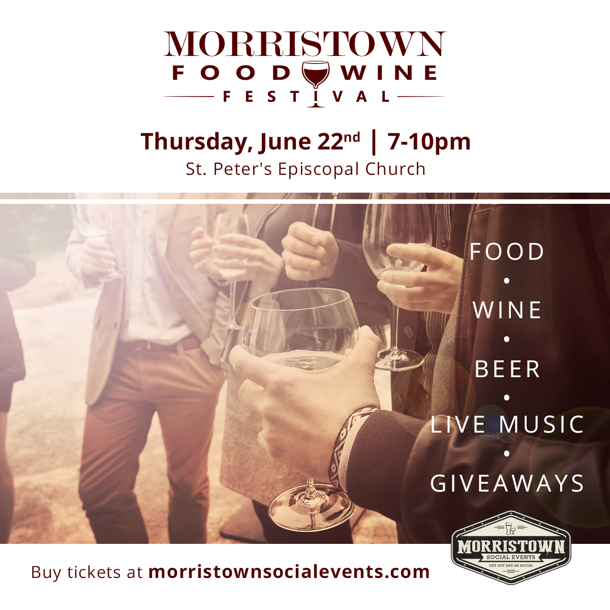 Morristown Food and Wine Festival Pinot's Palette