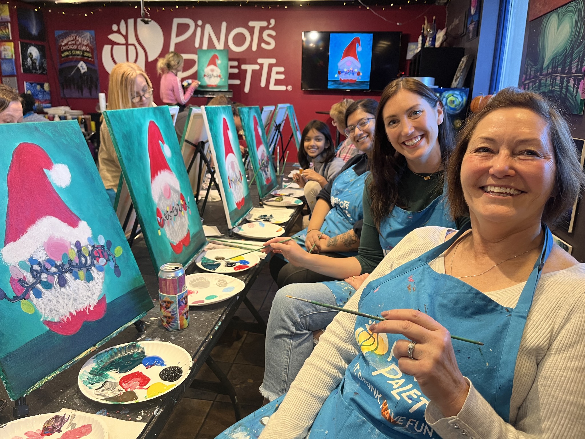 Beat Holiday Season Stress With A Painting Class! 