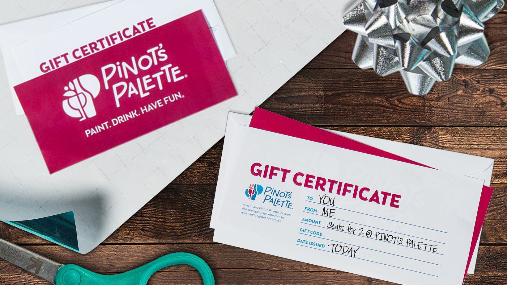 Why Choose Pinot’s Palette Gift Certificates This Season?