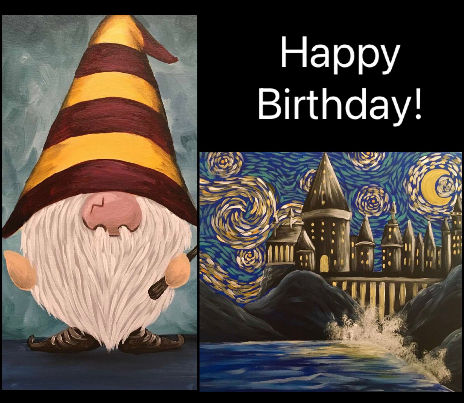 Harry Potter's Birthday Painting Celebration