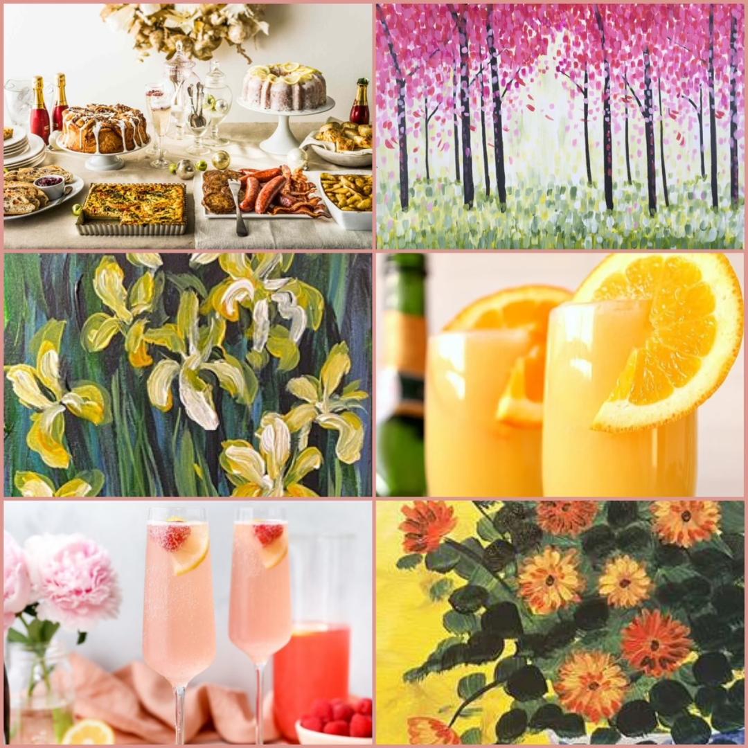 May Day Mimosas: Brunch and Brushstrokes for a Creative Start to the Month