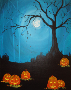pinot's palette paint and sip party halloween how to last minute moonlight mischief