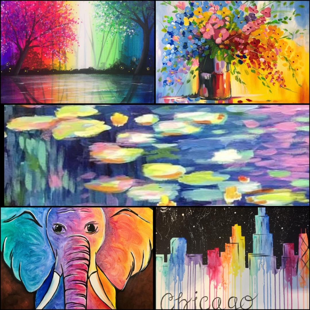 Stunning Rainbow Paintings To Brighten Your Walls 