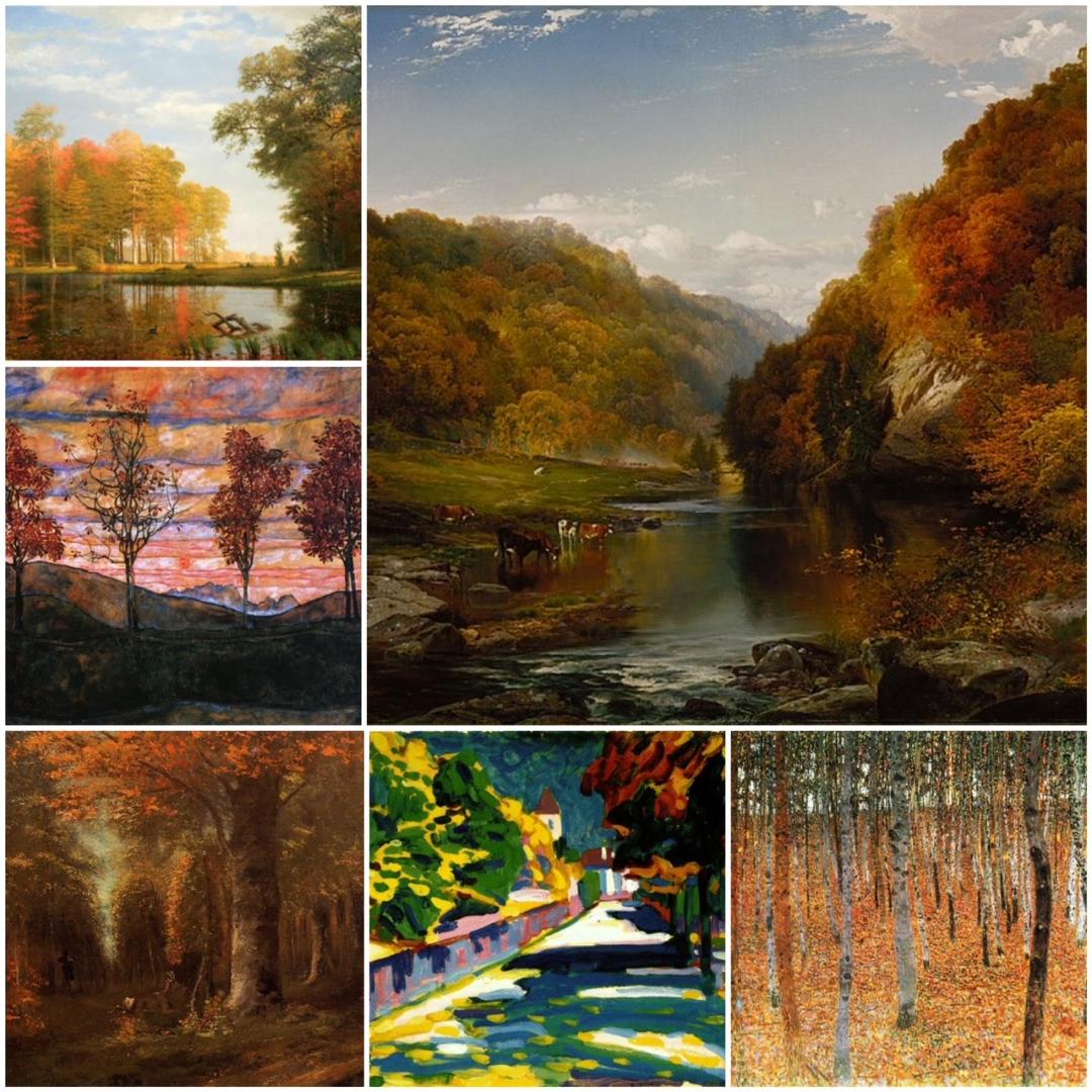 Stunning Autumn Scenes Depicted In Art