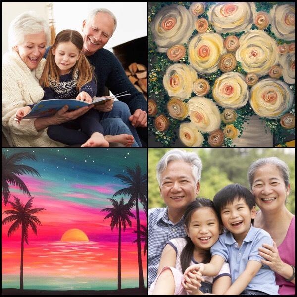 Celebrate ‘Grandparent’s Day’ With A Trip To Pinot’s Palette To Paint And Spend Time With Loved Ones! 