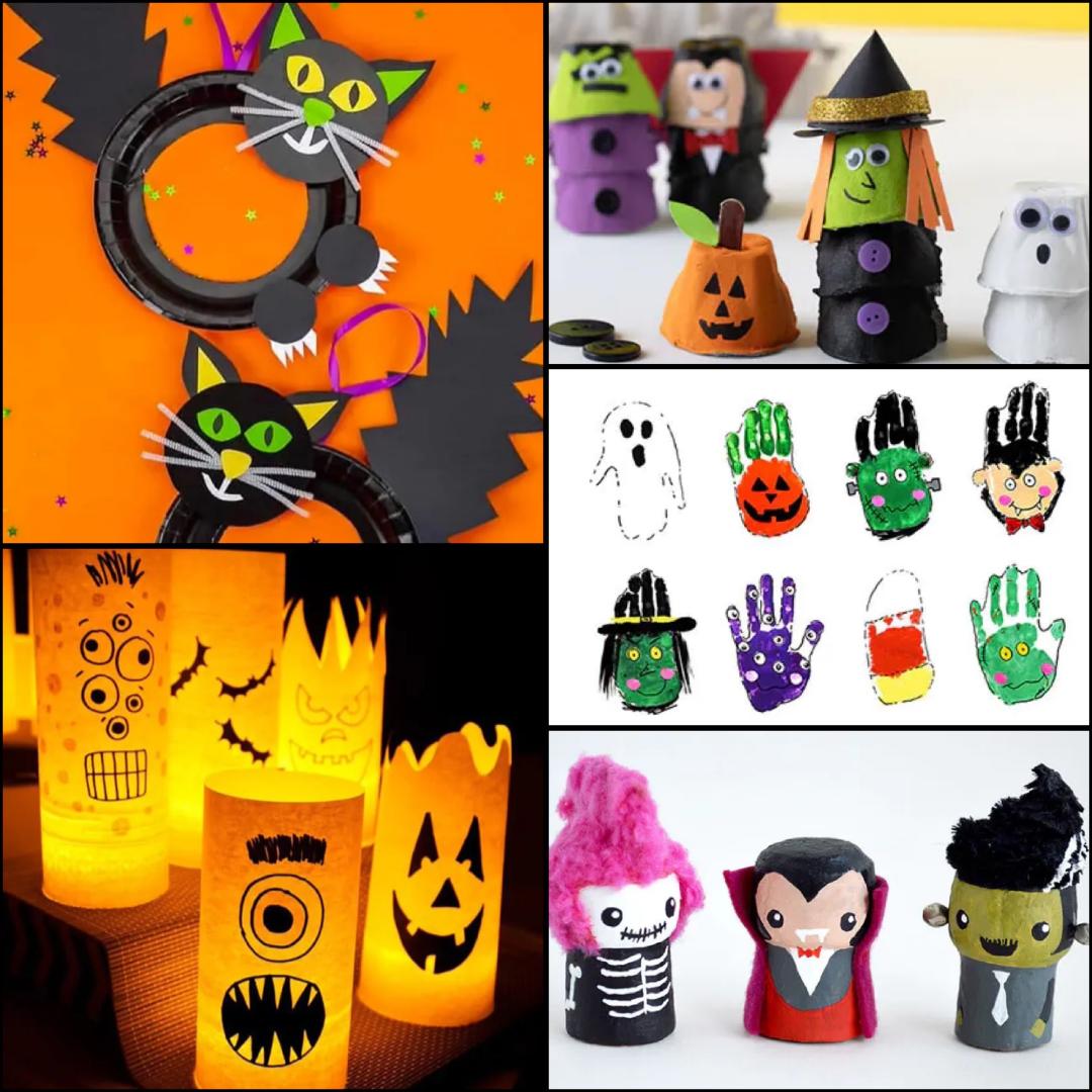 Adorable Halloween Crafts For Kids OF All Ages!