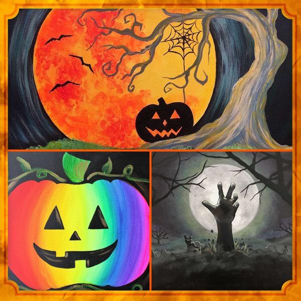 What’s Going On Around Naperville For Halloween?! We’re Offering Some Spooktacular Paintings In Celebration Of The Upcoming Holiday! 